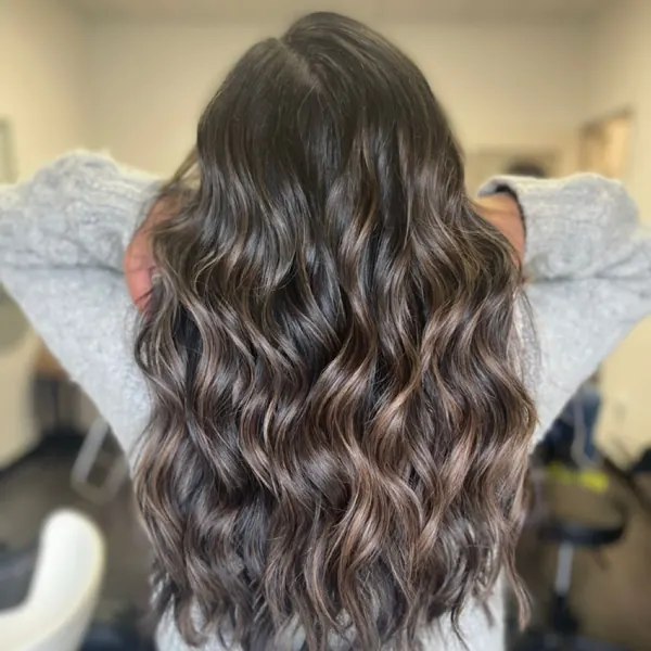 Brunette balayage