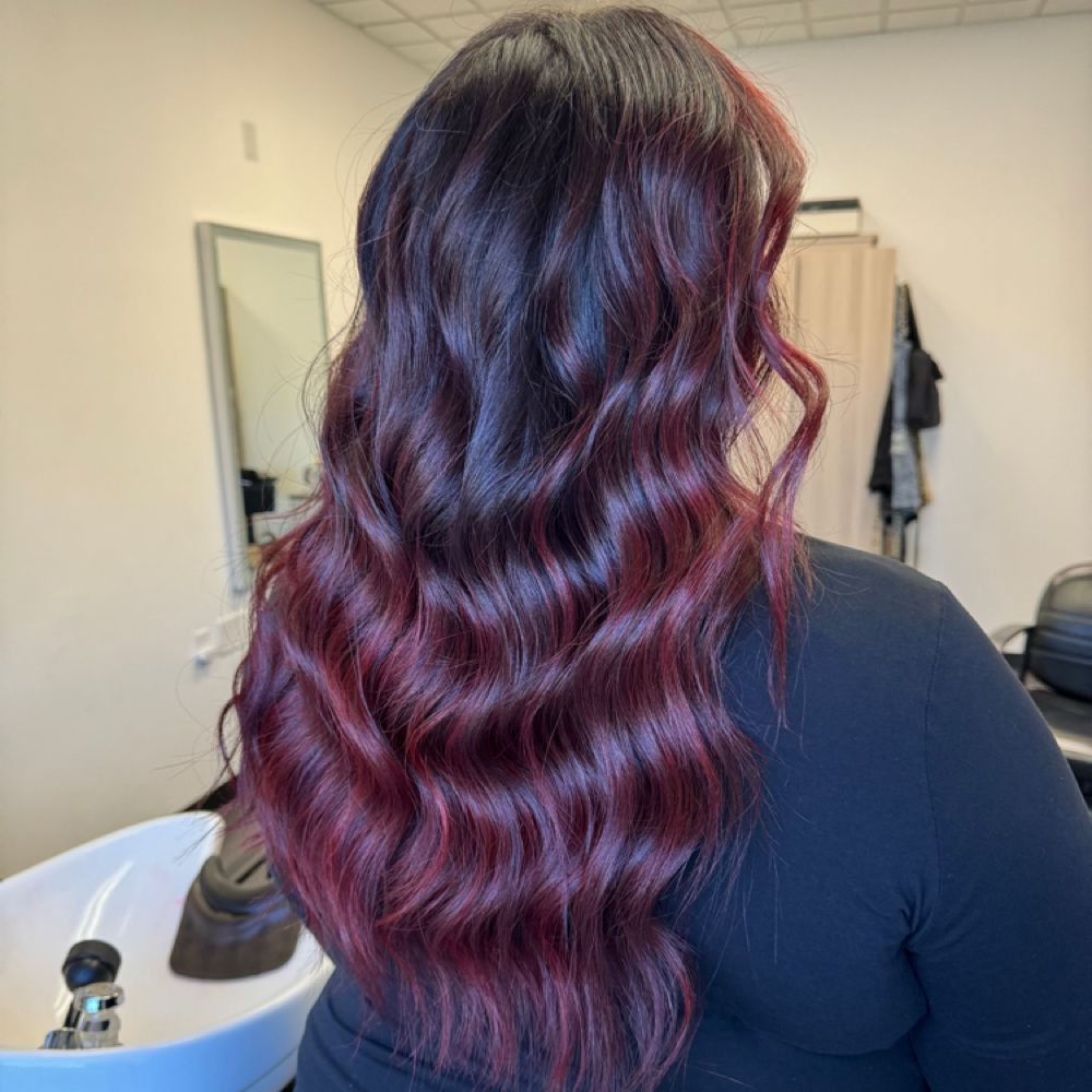Violet curls